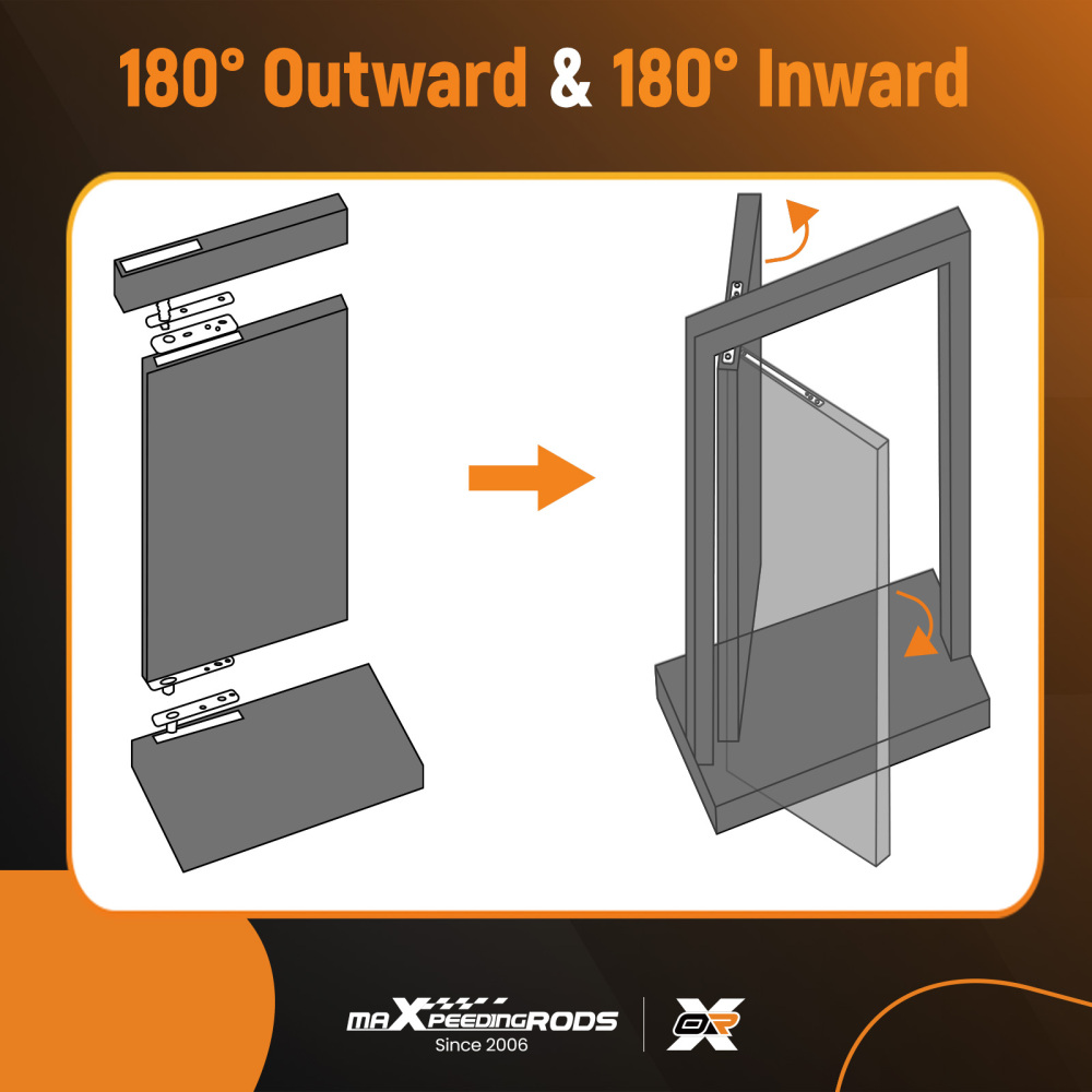 Pivot Hinge Kit for Hidden Bookcase Door Secret Door 500 lbs Weight Capacity