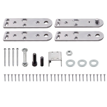 1 Set Pivot Hinge Kit For Hidden Bookcase Door Secret Door