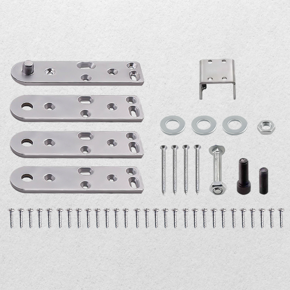 1 Set Pivot Hinge Kit For Hidden Bookcase Door Secret Door