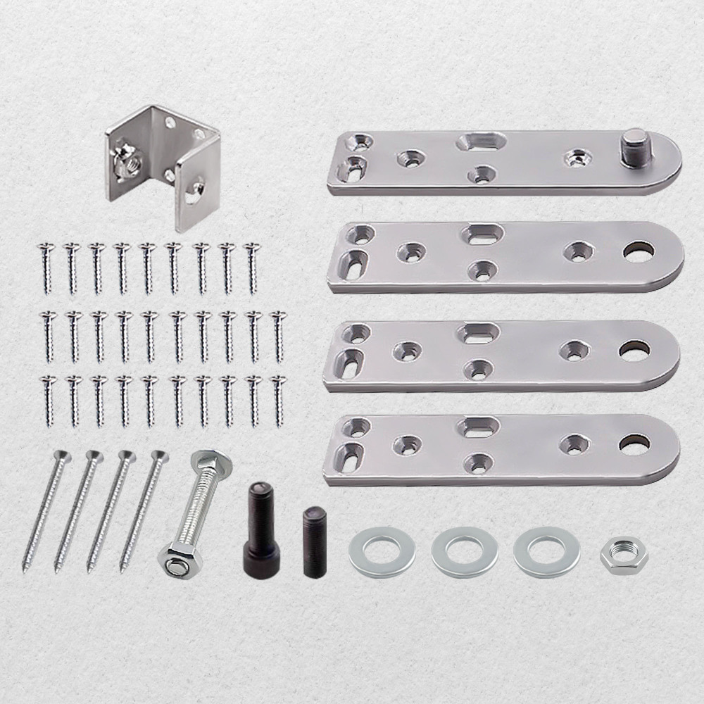 1 Set Pivot Hinge Kit For Hidden Bookcase Door Secret Door