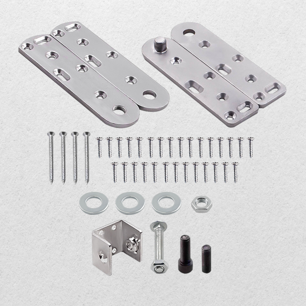 1 Set Pivot Hinge Kit For Hidden Bookcase Door Secret Door