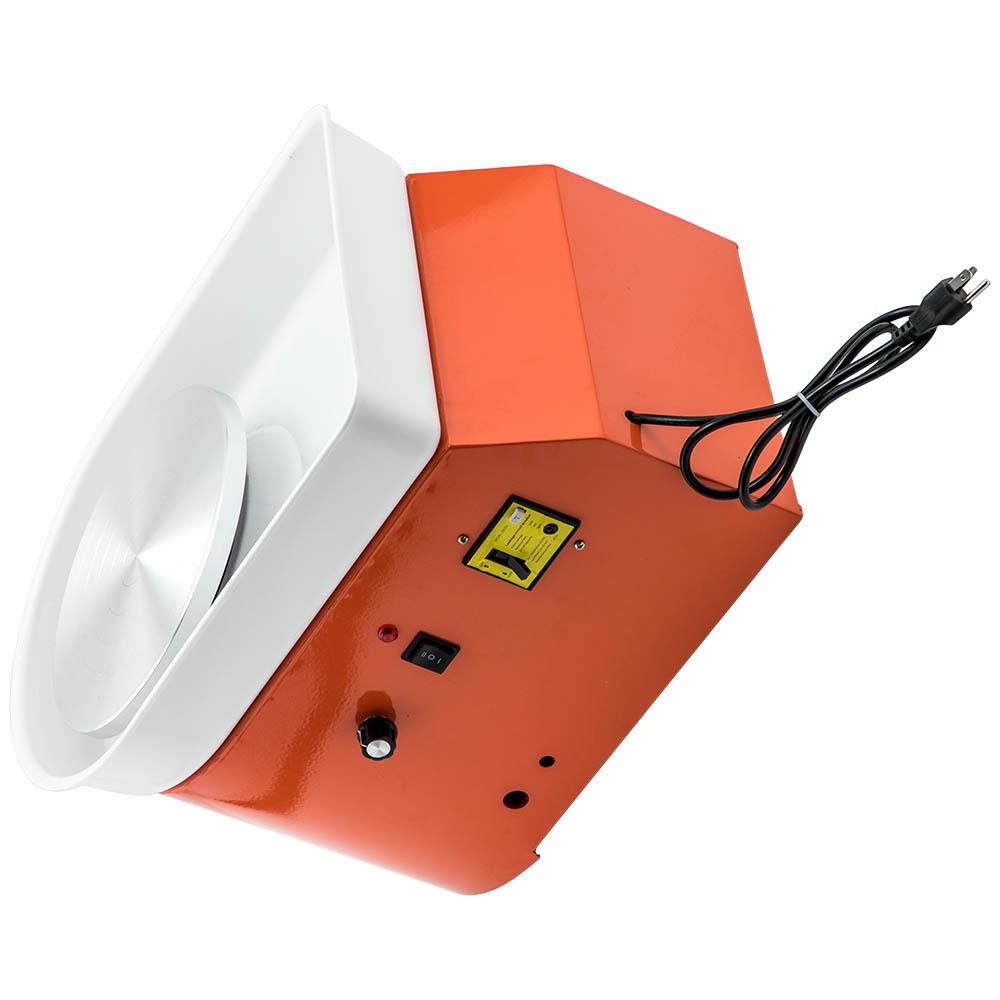 Electric Pottery Wheel Red 280W 25cm Plate for ProAmateur Art Creations