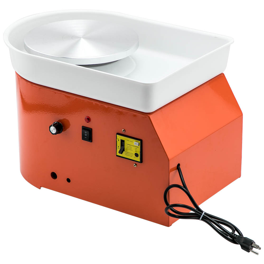 Electric Pottery Wheel Red 280W 25cm Plate for ProAmateur Art Creations