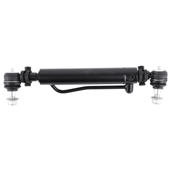 Power Steering Cylinder w/ Nuts compatible for Case 480C 480D 480E 480ELL 480F D128454 2WD