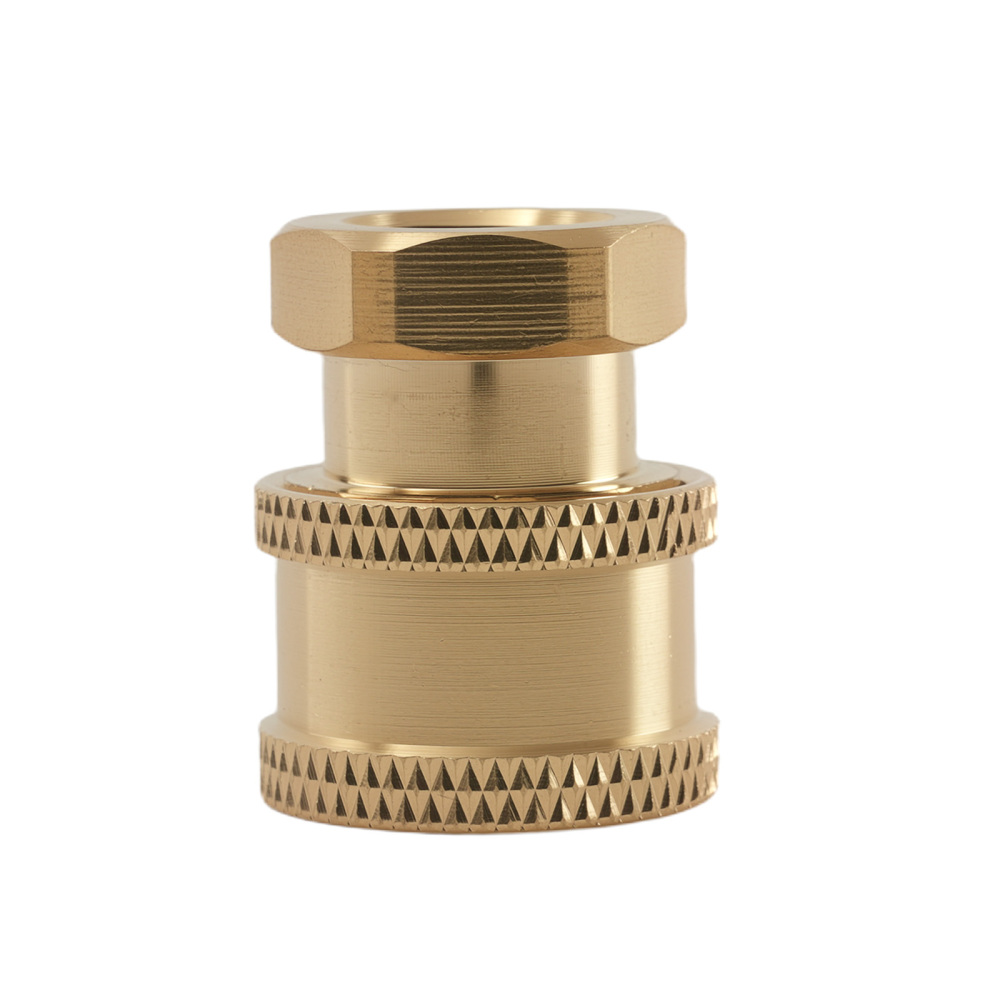 1/4 Quick Connect Adapter to Female NPT Brass for Pressure Washer Pump 2PCS