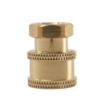 1/4 Quick Connect Adapter to Female NPT Brass for Pressure Washer Pump 2PCS