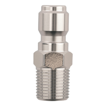 3/8 NPT Pressure Washer Coupler Quick Connect Adapter Steel Fitting 4 Pcs