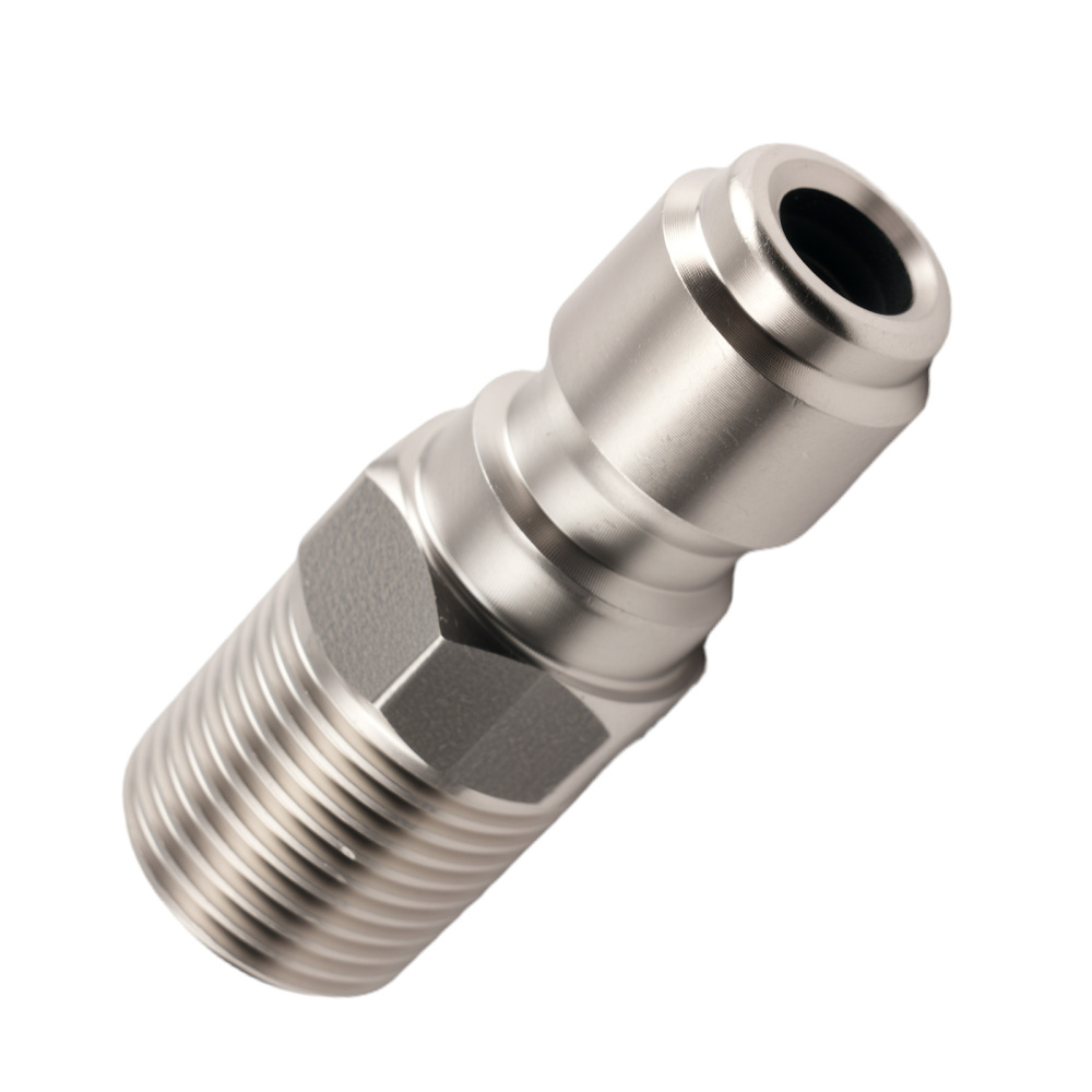 3/8 NPT Pressure Washer Coupler Quick Connect Adapter Steel Fitting 4 Pcs