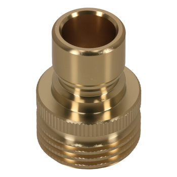 3/4 Brass Adapter Coupler for Pressure Washer Quick Connect Garden Hose 4Pcs
