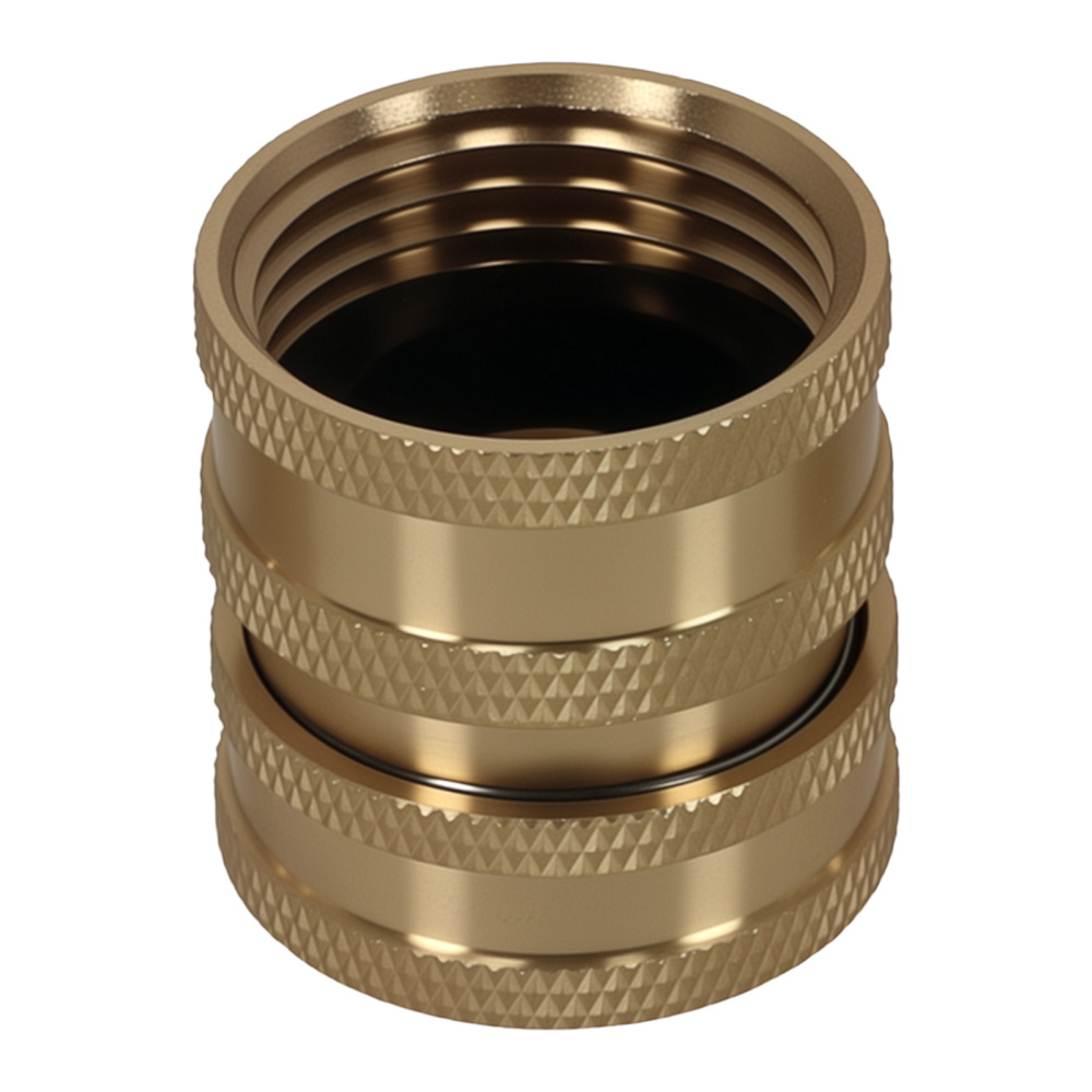 3/4 Brass Adapter Coupler for Pressure Washer Quick Connect Garden Hose 4Pcs