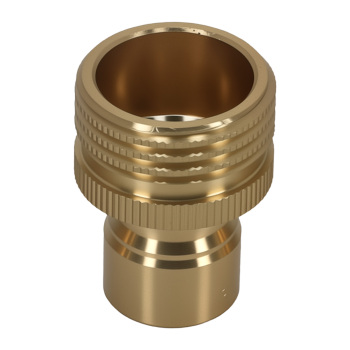 3/4 Brass Adapter Coupler for Pressure Washer Quick Connect Garden Hose 4Pcs