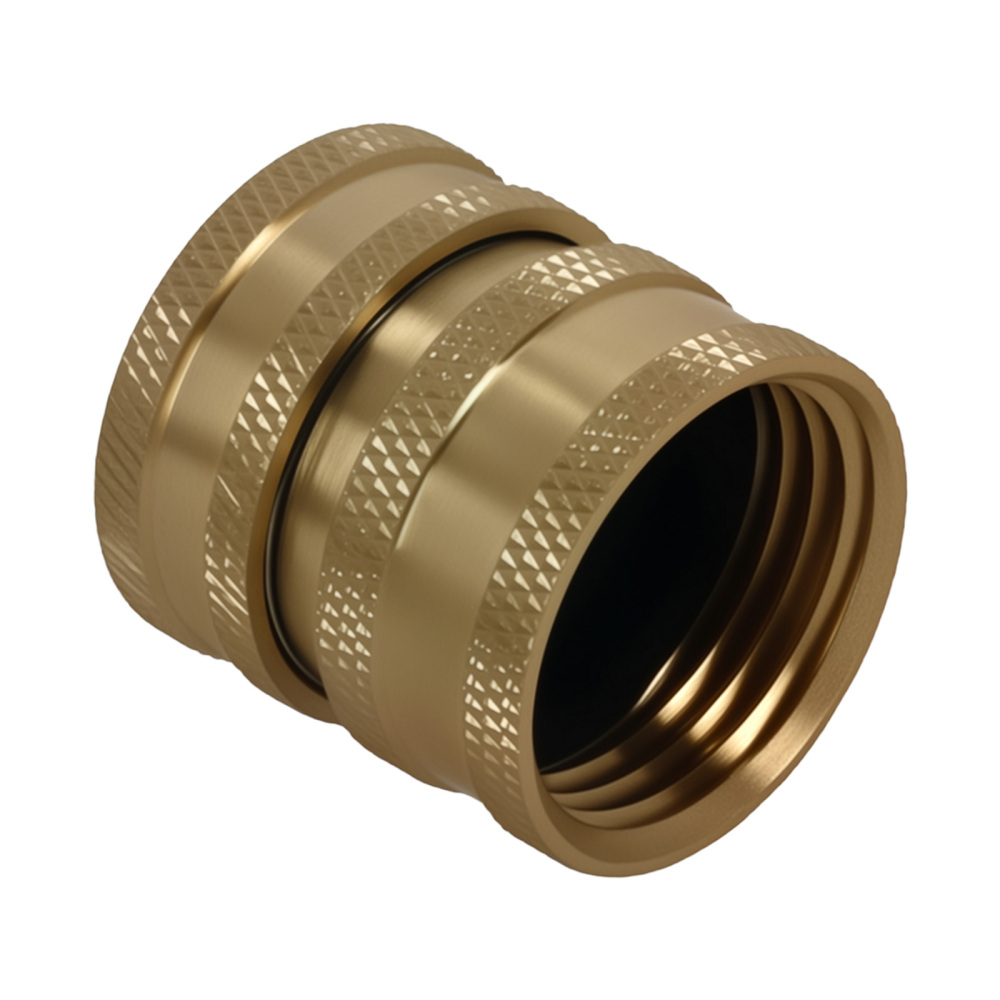 3/4 Brass Adapter Coupler for Pressure Washer Quick Connect Garden Hose 4Pcs