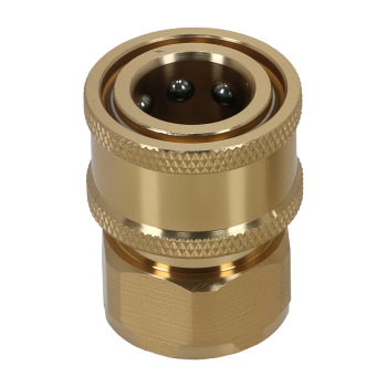 High Pressure Washer Adapter M22-15 Swivel to 3/8 QCBrass Connection Kit 4pc