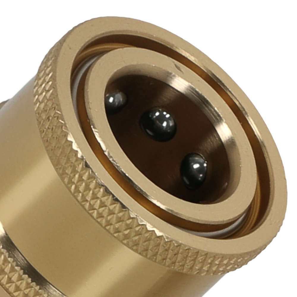 High Pressure Washer Adapter M22-15 Swivel to 3/8 QCBrass Connection Kit 4pc