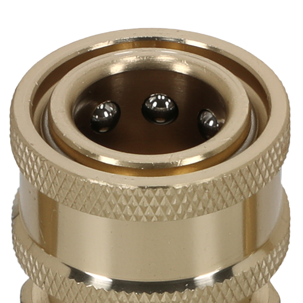 High Pressure Washer Adapter M22-15 Swivel to 3/8 QCBrass Connection Kit 4pc