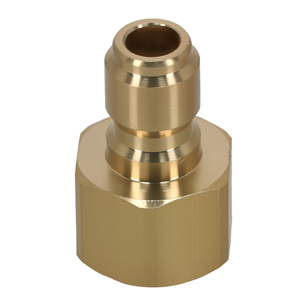 High Pressure Washer Adapter M22-15 Swivel to 3/8 QCBrass Connection Kit 4pc