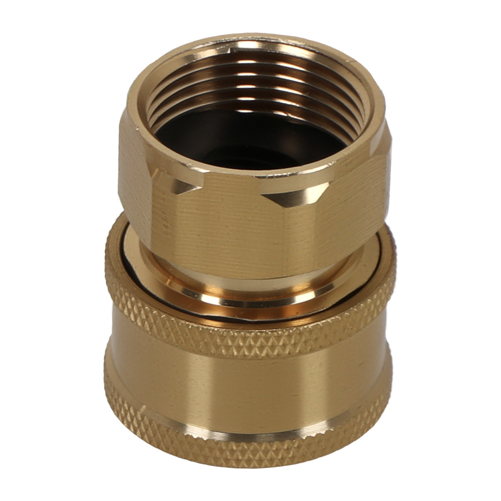 High Pressure Washer Adapter M22-15 Swivel to 3/8 QCBrass Connection Kit 4pc
