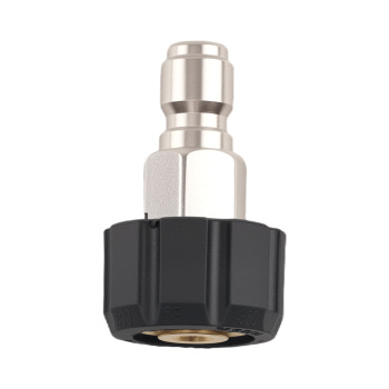 9PCS Brass Quick Connect Fitting Pressure Washer Adapter M22-14 Universal Swivel