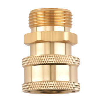 9PCS Brass Quick Connect Fitting Pressure Washer Adapter M22-14 Universal Swivel