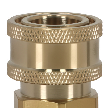 3/8 Quick Connect M22 14mm Pressure Washer Adapter Brass Fitting 5000PSI