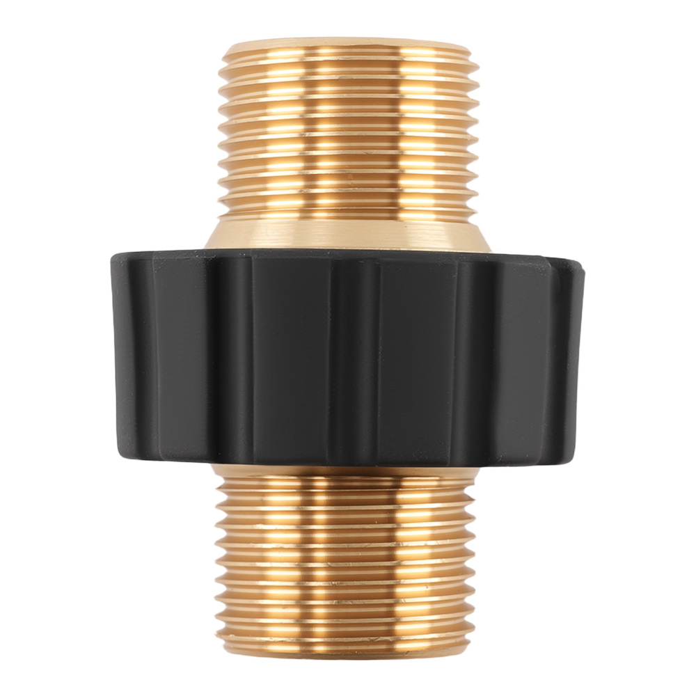 Brass M22 14mm Pressure Washer Adapter Male Thread Quick Connect Fitting 2PCS