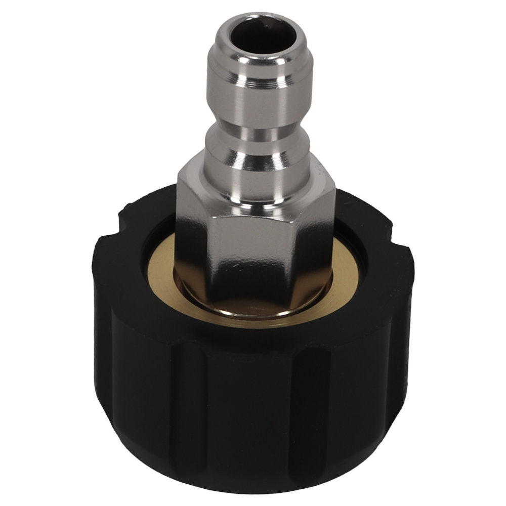 2x Brass Quick Connect M22 to 1/4 Pressure Washer Adapter 5000 PSI