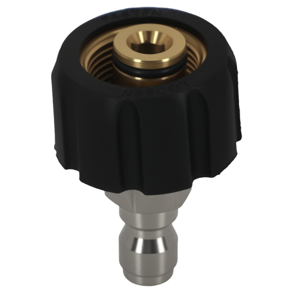 2x Brass Quick Connect M22 to 1/4 Pressure Washer Adapter 5000 PSI