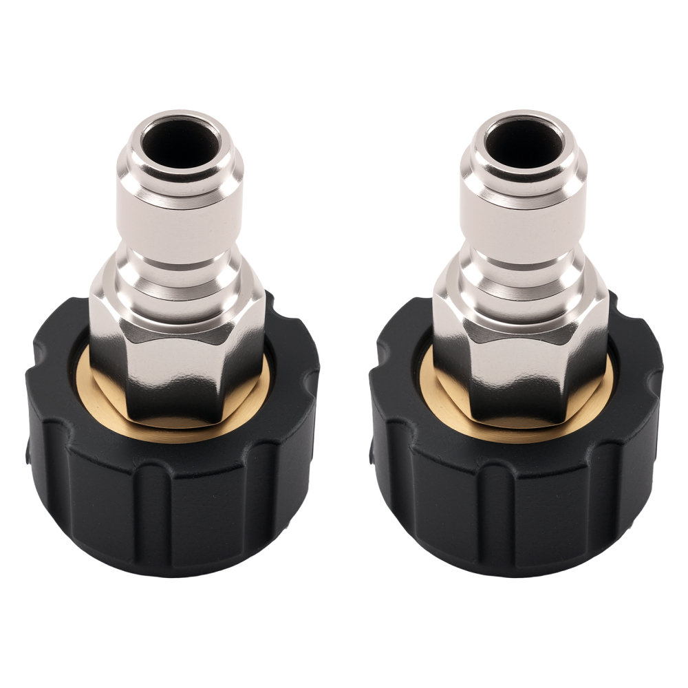 3/8 Quick Connect Brass Coupler M22 for Pressure Washer Accessories 5000PSI