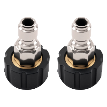 3/8 Quick Connect Brass Coupler M22 for Pressure Washer Accessories 5000PSI