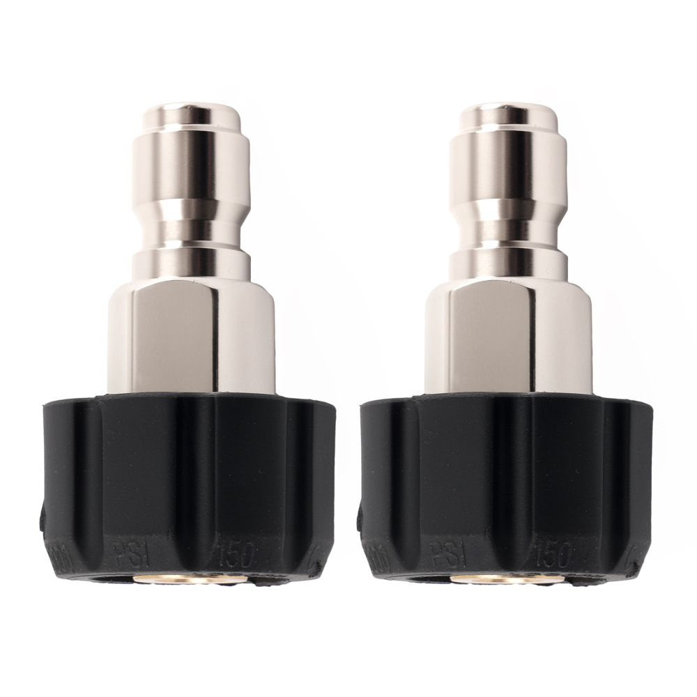 3/8 Quick Connect Brass Coupler M22 for Pressure Washer Accessories 5000PSI