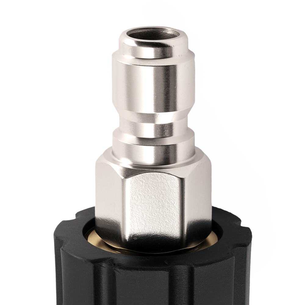 3/8 Quick Connect Brass Coupler M22 for Pressure Washer Accessories 5000PSI