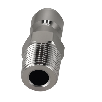 3/8 Male NPT Quick Connect Pressure Washer Adapter Plug Socket Set 4 Piece