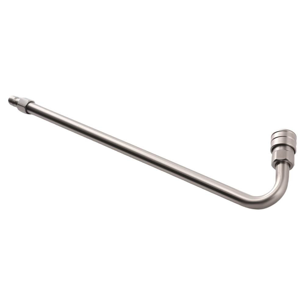 120 Pressure Washer Extension Rod with 3 Curved Wands5 Nozzle Tips