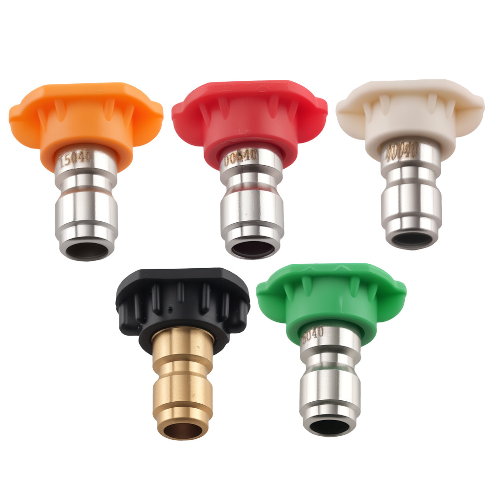 120 Pressure Washer Extension Rod with 3 Curved Wands5 Nozzle Tips