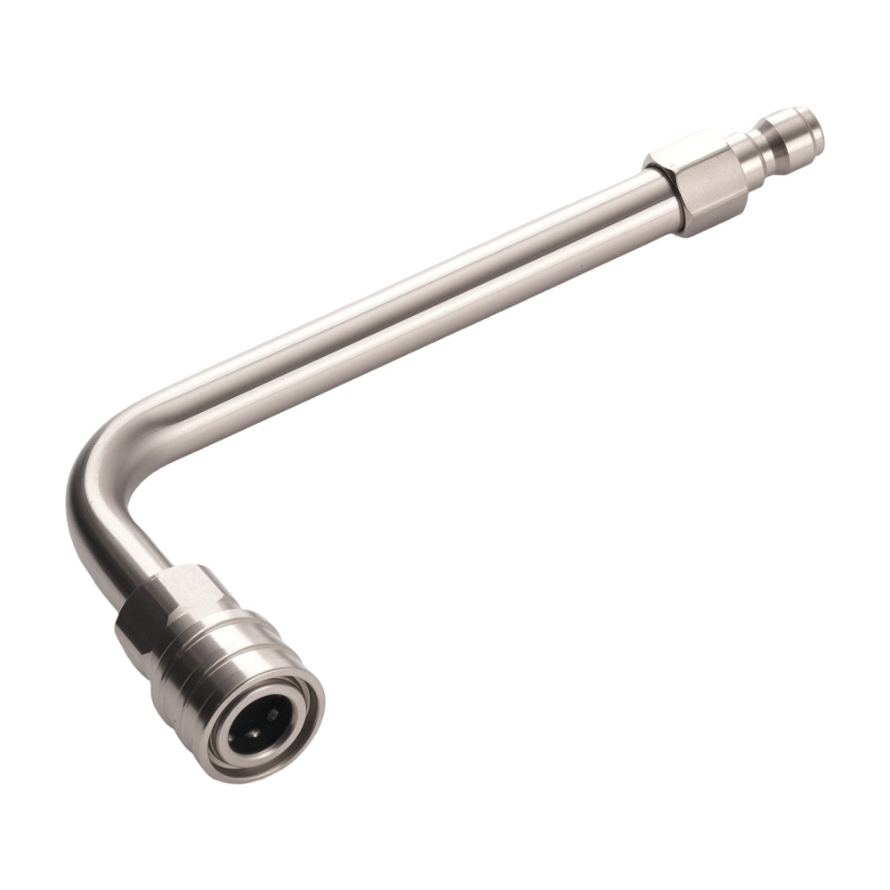 120 Pressure Washer Extension Rod with 3 Curved Wands5 Nozzle Tips