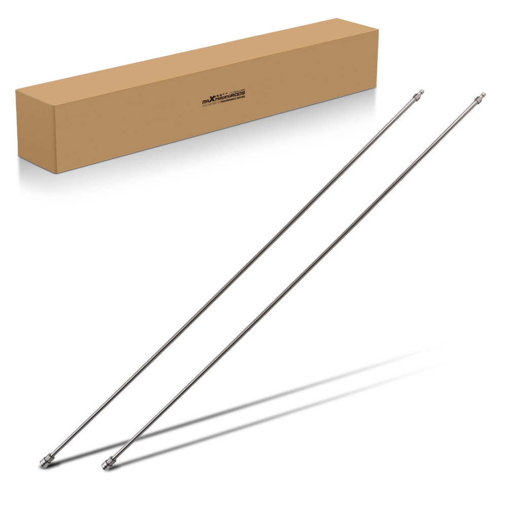 2 Pack 60in Pressure Washer Extension Wand Bar 1/4 QC Stainless Steel 10ft