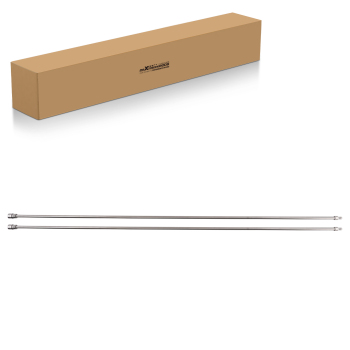 2 Pack 60in Pressure Washer Extension Wand Bar 1/4 QC Stainless Steel 10ft