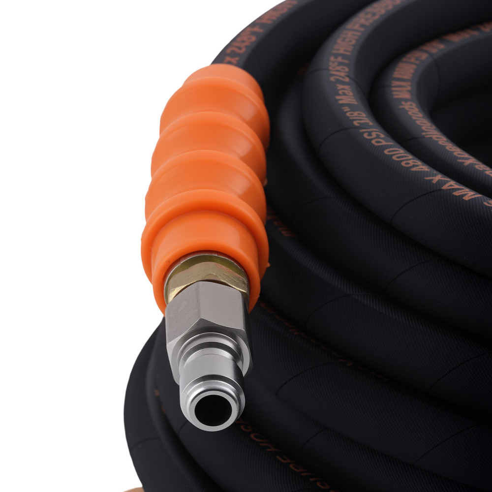 3/8 Pressure Washer Hose 70FT 4800PSI Kink Resistant compatible for Honda Steel Wire Braid
