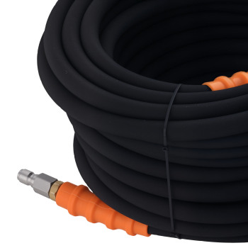 3/8 4800PSI Pressure Washer Hose 75FT with Swivel Quick Connect Max 248°F