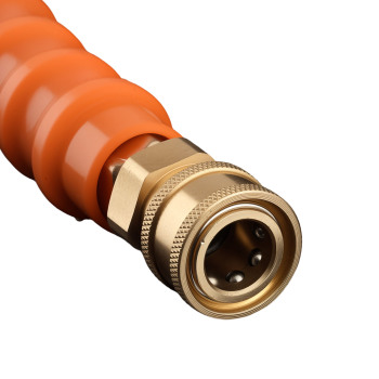 3/8 4800PSI Pressure Washer Hose 75FT with Swivel Quick Connect Max 248°F