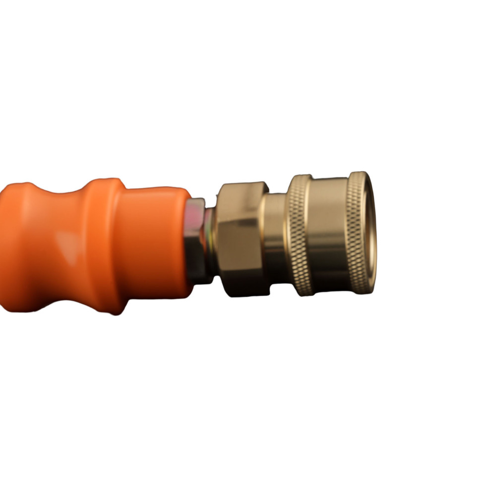 3/8 4800PSI Pressure Washer Hose 75FT with Swivel Quick Connect Max 248°F