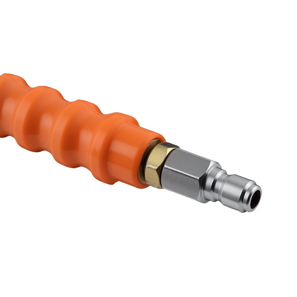 3/8 4800PSI Pressure Washer Hose 75FT with Swivel Quick Connect Max 248°F