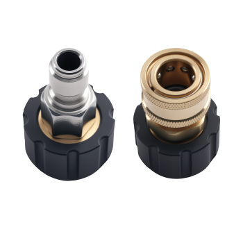 50ft 3/8 Pressure Washer Hose 4200PSI M22 Quick Connect Kink Resistant