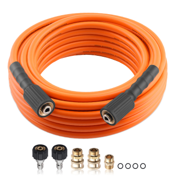 50FT Pressure Washer Extension Hose for Ryobi Craftsman Troybilt 5800PSI M22-14