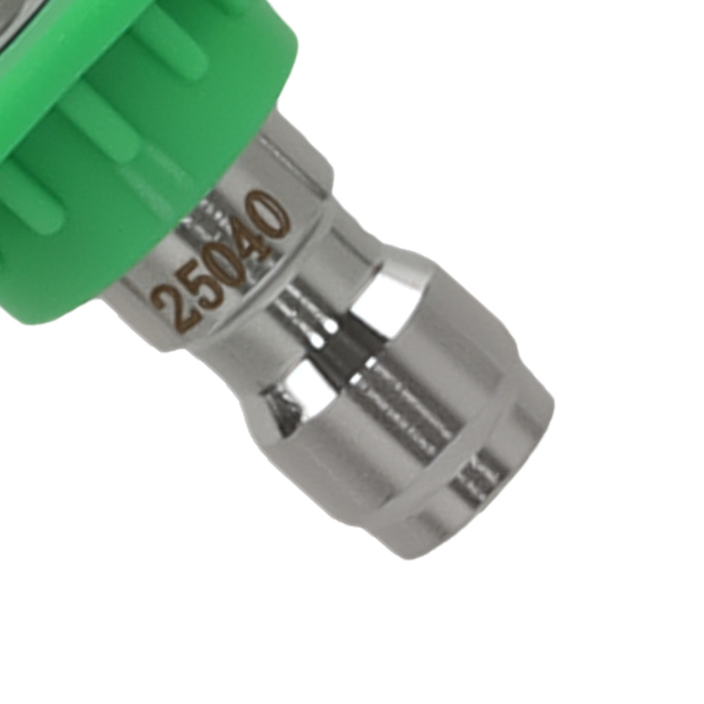 1/4 Inch Pressure Washer Nozzle Tips 4000 PSI 5 Pack Stainless Steel Sprayer Tip