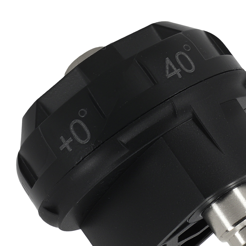 1/4in 6 in 1 Pressure Washer Nozzle Quick Connect 4500 PSI Adjustable Universal