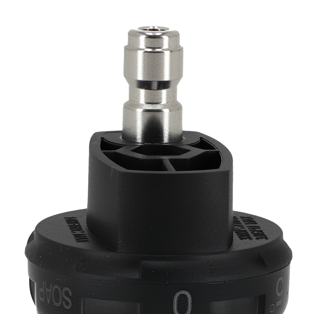 1/4in 6 in 1 Pressure Washer Nozzle Quick Connect 4500 PSI Adjustable Universal