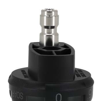 1/4in 6 in 1 Pressure Washer Nozzle Quick Connect 4500 PSI Adjustable Universal