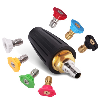 4000PSI Pressure Washer Turbo Nozzle Head Spray Nozzle Tips 1/4 Quick Connect
