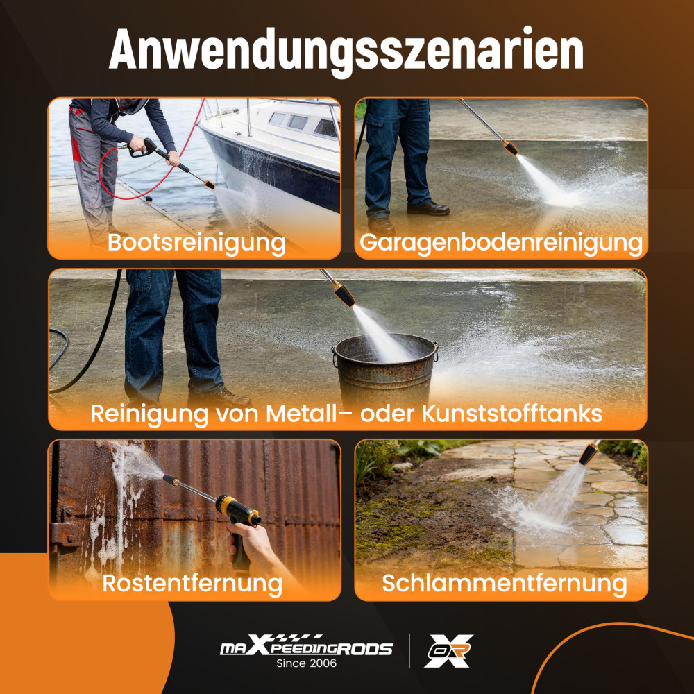 High Pressure Washer Turbo Nozzle Head Max 4000 PSI 1/4 Quick Connect